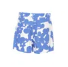 Marni Printed Denim Shorts