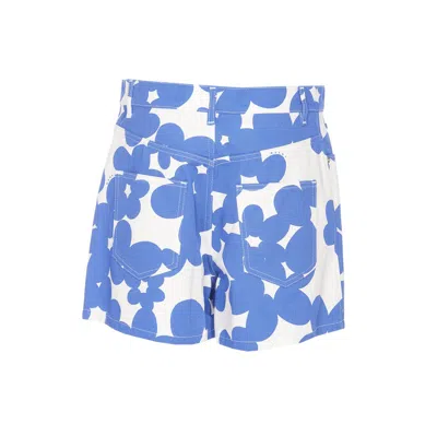Marni Printed Denim Shorts