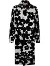 Marni Women's Printed Dustercoat In Black