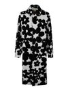 Marni Women's Printed Dustercoat In Black