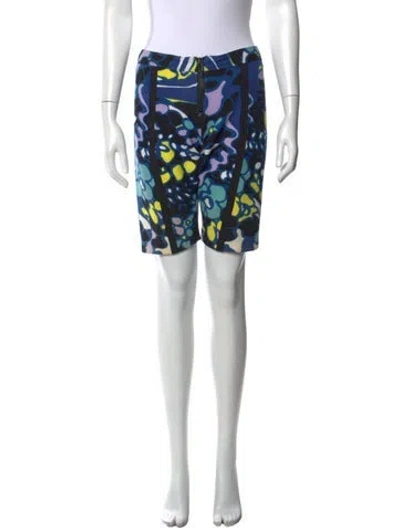 Pre-owned Marni Printed Knee-length Shorts In Multi