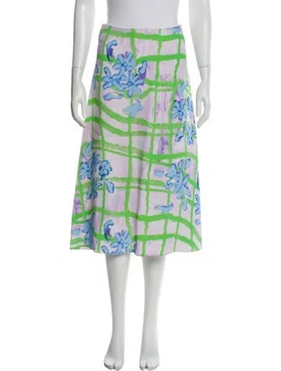 Pre-owned Marni Printed Knee-length Skirt In Multi