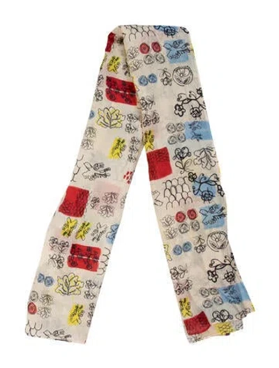 Pre-owned Marni Printed Pareo In Neutral