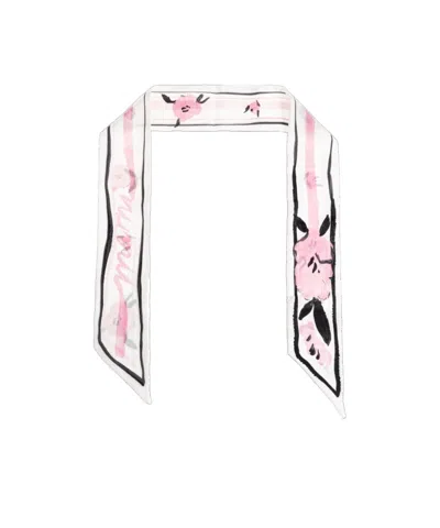 Marni Printed Scarf In Pink