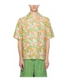 Marni Beige Funky Charm Explosion Shirt In Nude