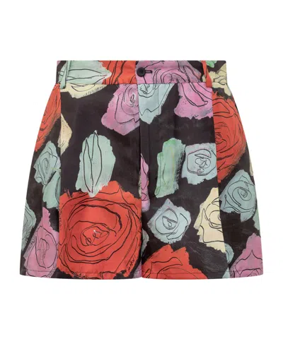 MARNI ORION-PRINT TAILORED SHORTS