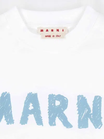 Marni Printed T-shirt In White