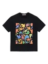 Marni Printed T-shirt In Black