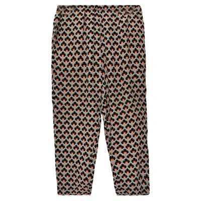 Marni Printed Trousers In Multicolor Viscose