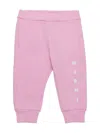 Marni Logo-print Track Pants In Pink