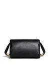 Marni New Prisma Medium Shoulder Bag In Black