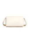 Marni Small Prisma Leather Shoulder Bag In Neutral