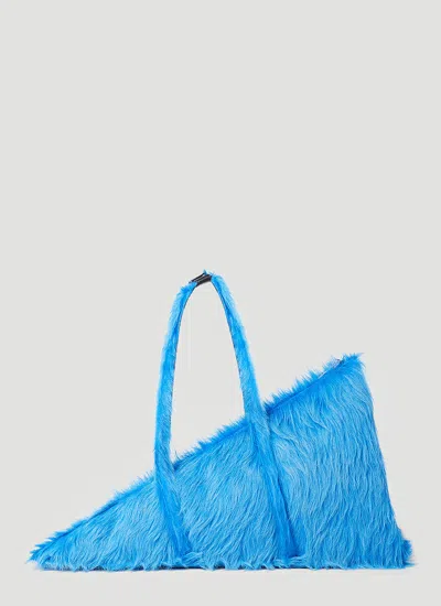 Marni Prisma Shoulder Bag In Blue