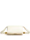 Marni Small Prisma Leather Shoulder Bag In Neutral