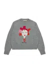 Marni Wool-blend Sweater In Gray