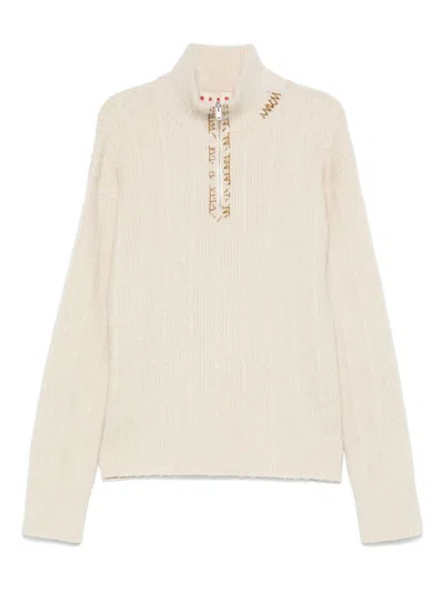 MARNI TURTLENECK SWEATER - MEN'S - CASHMERE/WOOL