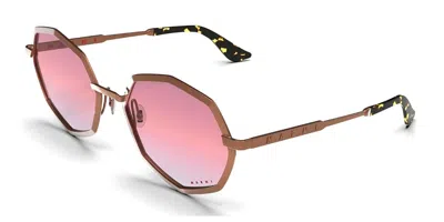 Marni Pulpit Rock Blue 8pp Men's Sunglasses Brown Size 56