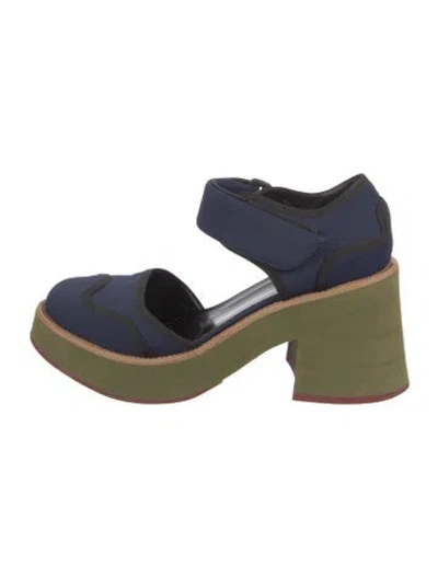 Pre-owned Marni Pumps In Blue