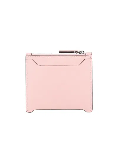 Marni Pure Color Leather Card Holder In Nude
