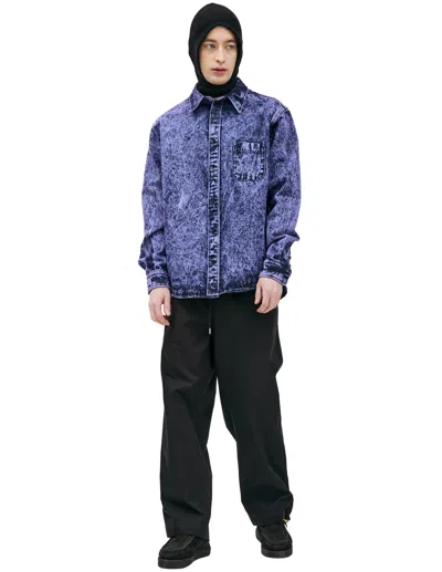 Marni Purple Denim Shirt