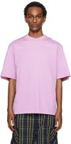 Marni Purple Paneled T-shirt In Light Orchid
