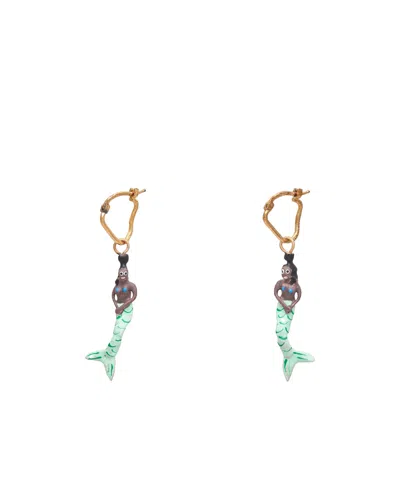 Marni Push-clasp Earrings In Multi