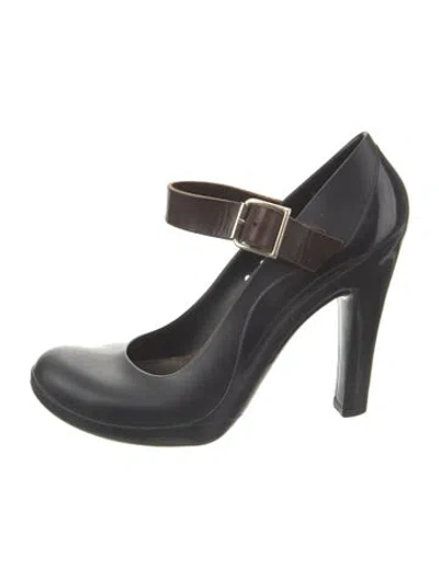 Pre-owned Marni Pvc Pumps In Gray