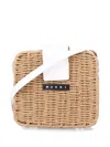 Marni Raffia Bag In Brown
