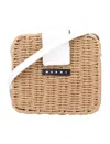 Marni Raffia Bag In Brown