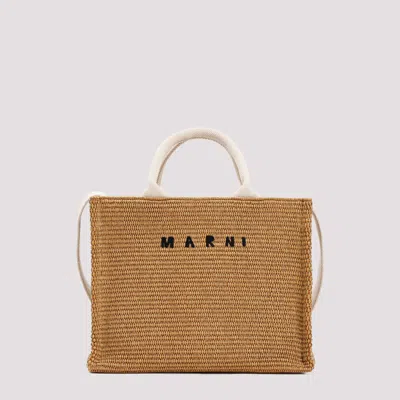 Marni Raffia East-west Tote Bag