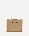 Marni Raffia-effect Tote Bag In Neutral