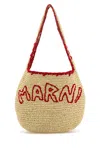 Marni Raffia Shopping Bag