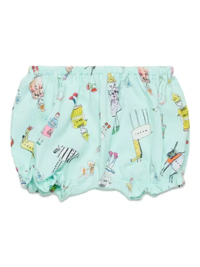 Marni Babies' Rainbow Day Bloomers In Blue