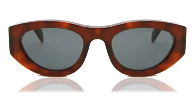 Marni Rainbow Mountains Havana Rossa Rta Women's Sunglasses  Size 52 In Brown
