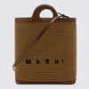 Marni Tropicalia Handbag In Raw Sienna
