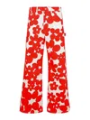 Marni Cotton Pants In Red