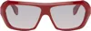 Marni Red Dhazut Sunglasses