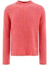 Marni Maglione In Misto Lana Ricamato Uomo In Red
