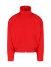 Marni Zip-up Jacket In Virgin Wool In Red