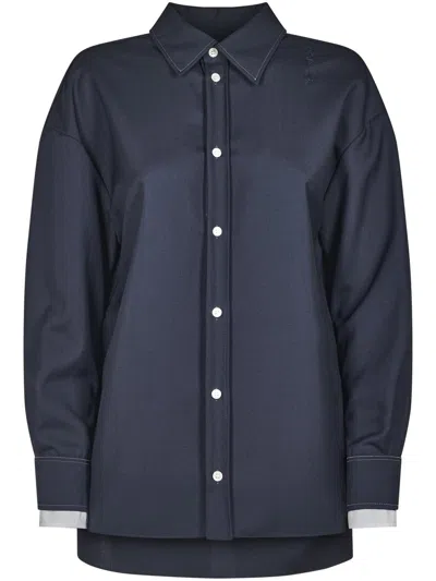MARNI MARNI RELAXED FIT BLACK SHIRT