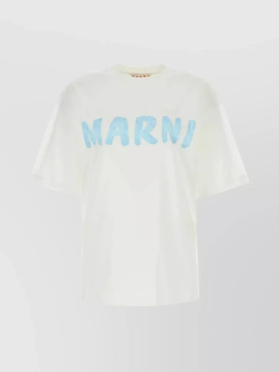 MARNI RELAXED FIT COTTON T-SHIRT
