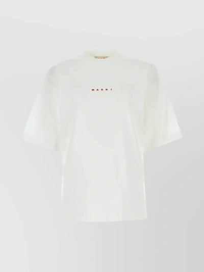 MARNI RELAXED FIT COTTON T-SHIRT
