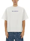 Marni Wordmark Tee In White