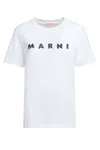 Marni Classic Short-sleeve T-shirt With Scribbled Logo
