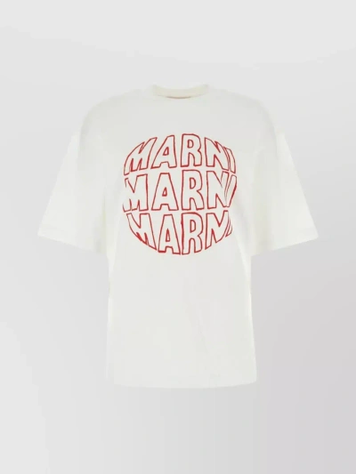 MARNI RELAXED FIT CREW-NECK T-SHIRT