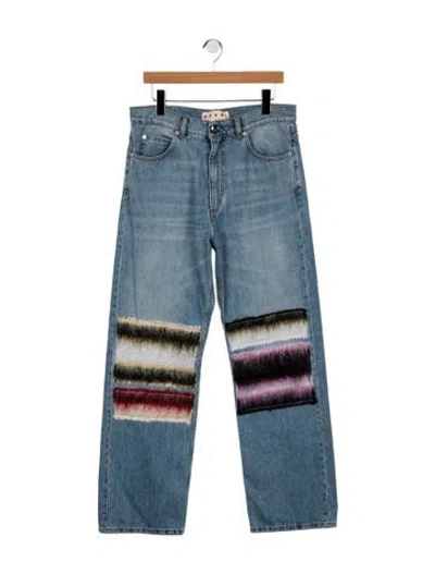Pre-owned Marni Relaxed Fit Jeans In Blue