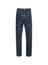 Marni Relaxed Fit Jeans With Unique All-over Print