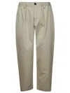 Marni Relaxed Fit Low-rise Trousers With Tapered Leg In Multi