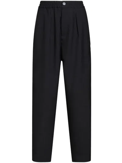 Marni Relaxed-fit Trousers With Pleated Front