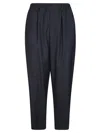 Marni Relaxed Fit Trousers With Tapered Leg In Black